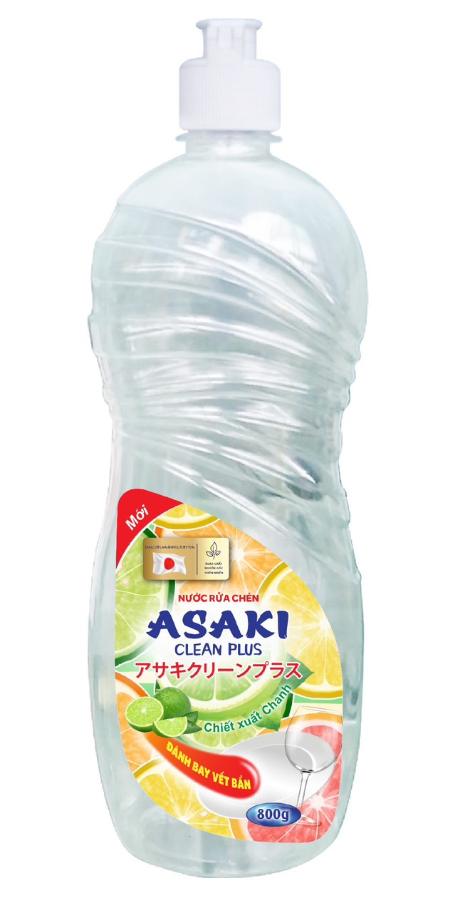 Nước Rửa Chén Asaki Hương Chanh 0,8L