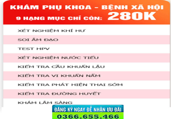 18 địa chỉ phòng khám phụ khoa uy tín ở đâu tốt nhất Hà Nội