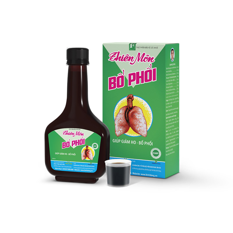 Siro Thiên Môn Bổ Phổi Bình Đông (280ml) - Giải pháp giữ cho phổi khỏe mạnh