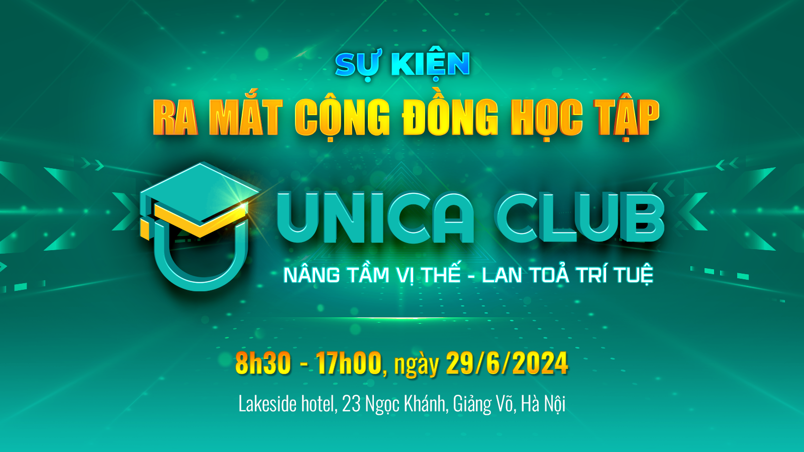 RA MẮT UNICA CLUB 29/6/2024