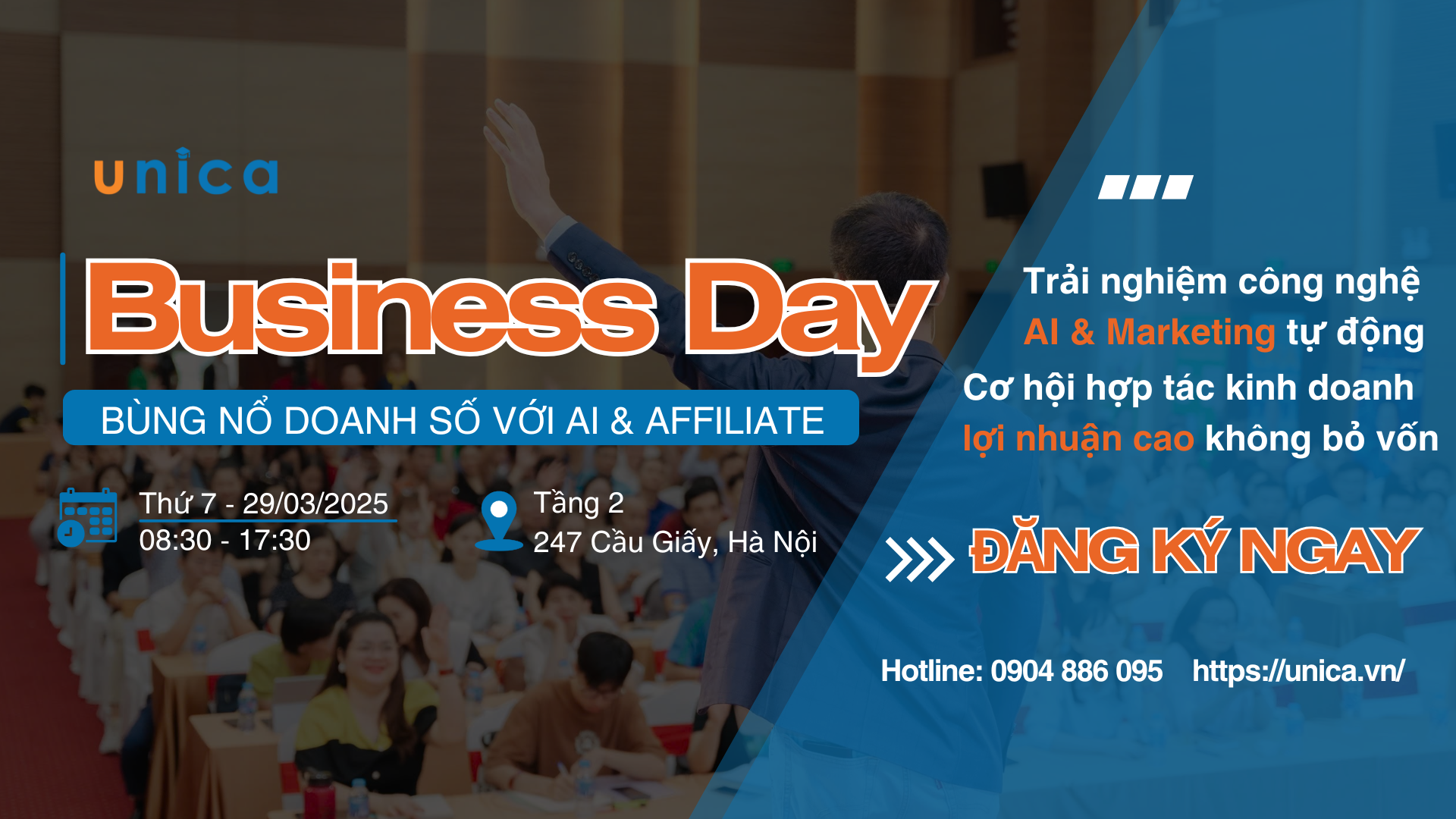 ĐĂNG KÝ THAM GIA SỰ KIỆN - BUSINESS DAY