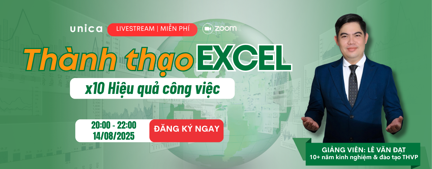 ĐĂNG KÝ THAM GIA  - LỚP HỌC EXCEL