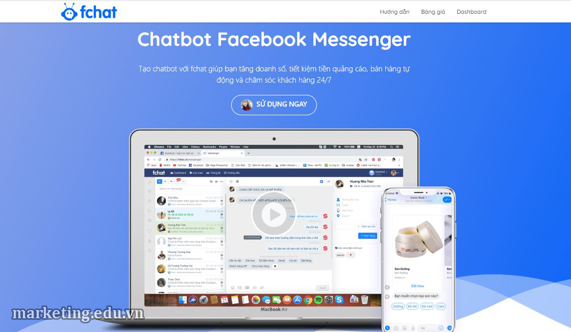 Những điều cần biết về phần mềm quản lý Fanpage miễn phí Fchat