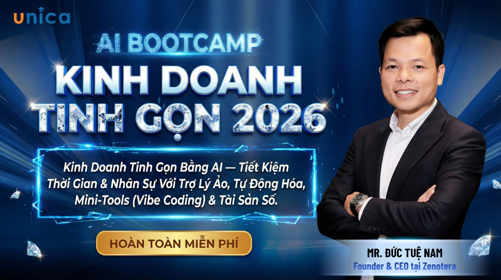 [🛒🇻🇳]AI BOOTCAMP: KINH DOANH TINH GỌN 2026 VỚI AI – , SKU – – unica.vn 🇻🇳🛒Top1Shop🛒 🇻🇳Top1Vietnam🇻🇳 🛍🛒🇻🇳