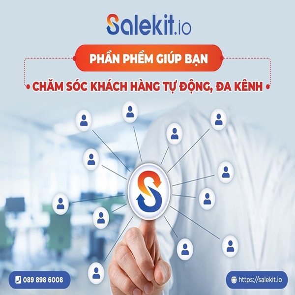 Phần mềm Email Marketing Automation của Salekit.io 