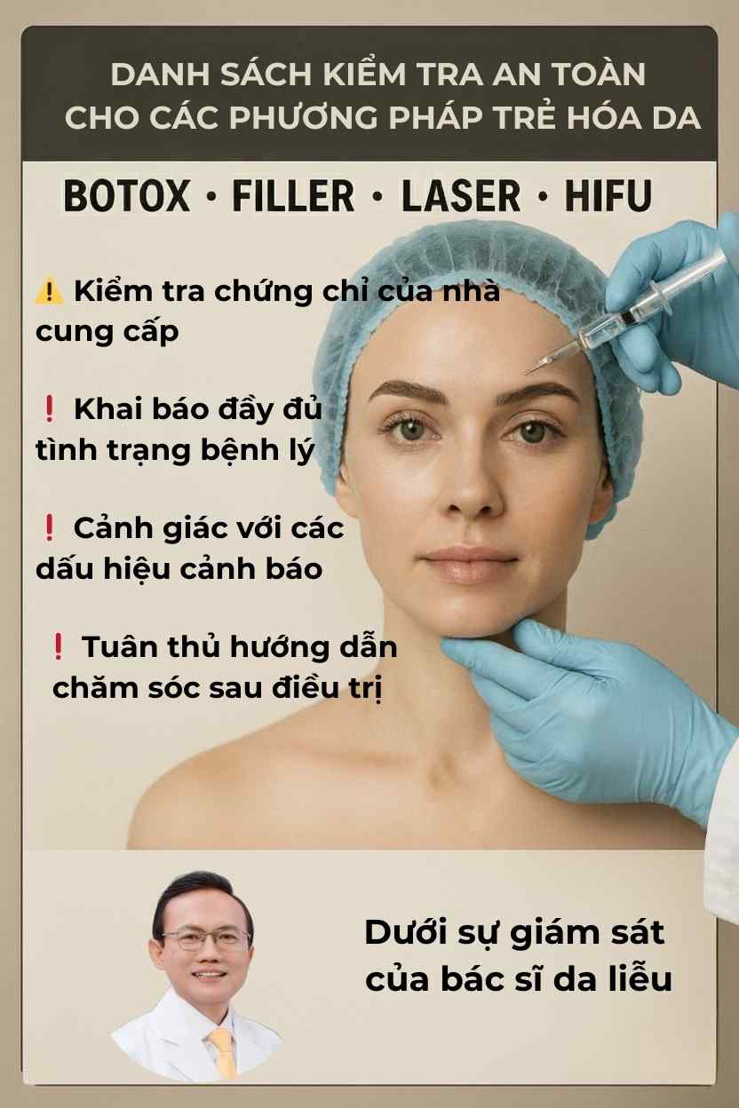 an-toan-tre-hoa-da-anhmy.jpg Checklist chống chỉ định và lưu ý an toàn khi trẻ hóa da tại Phòng Khám Da Liễu Anh Mỹ