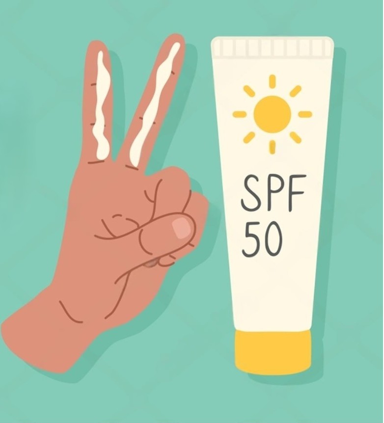 anh-my-clinic-quy-tac-2-ngon-tay.jpg Quy tắc 2 ngón tay là phương pháp thoa kem chống nắng chuẩn y khoa, đảm bảo đủ lượng cho mặt và cổ.