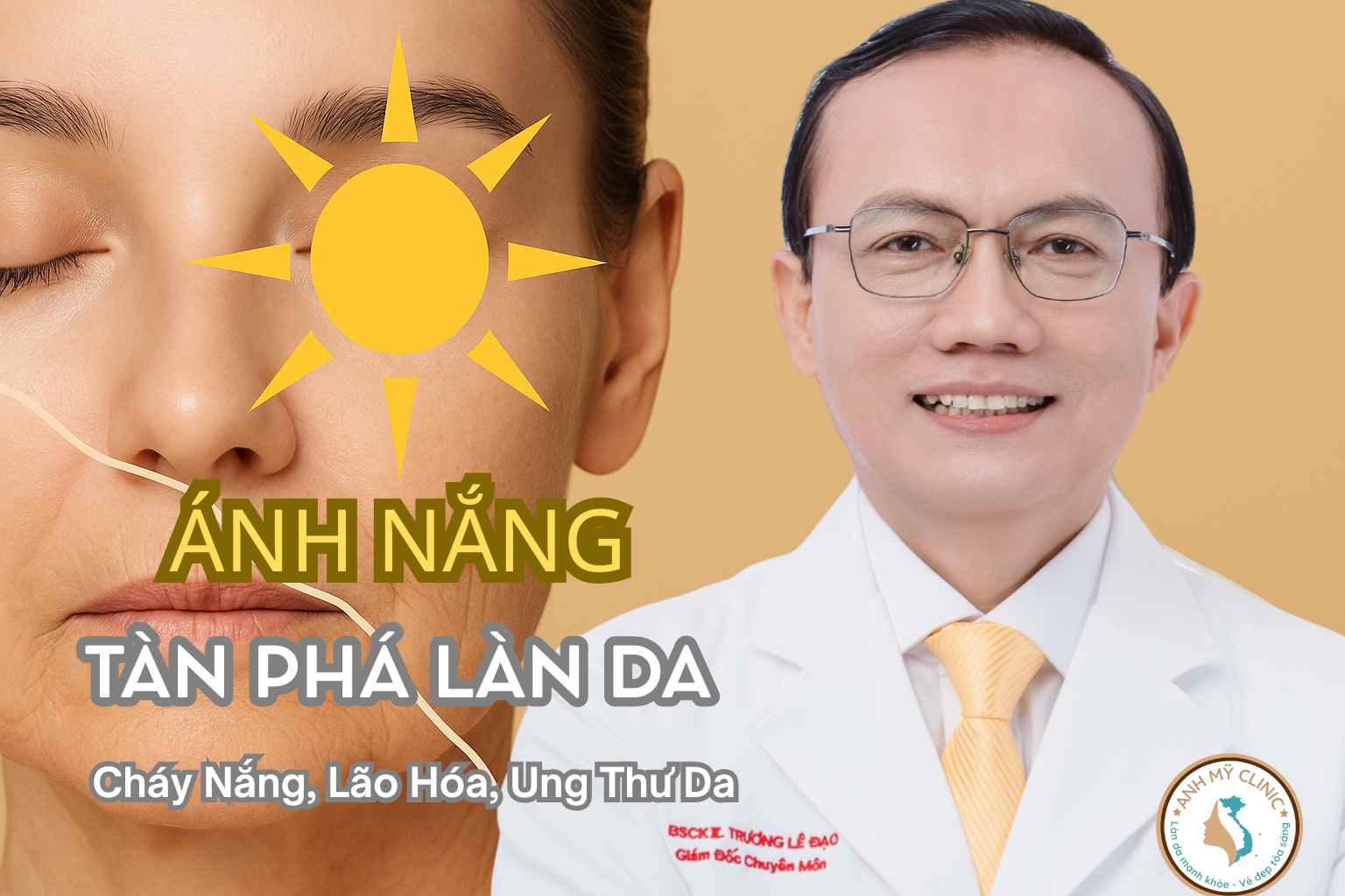 Tác hại ánh nắng: Ung thư da, lão hóa & cách phòng tránh | Bs. Đạo