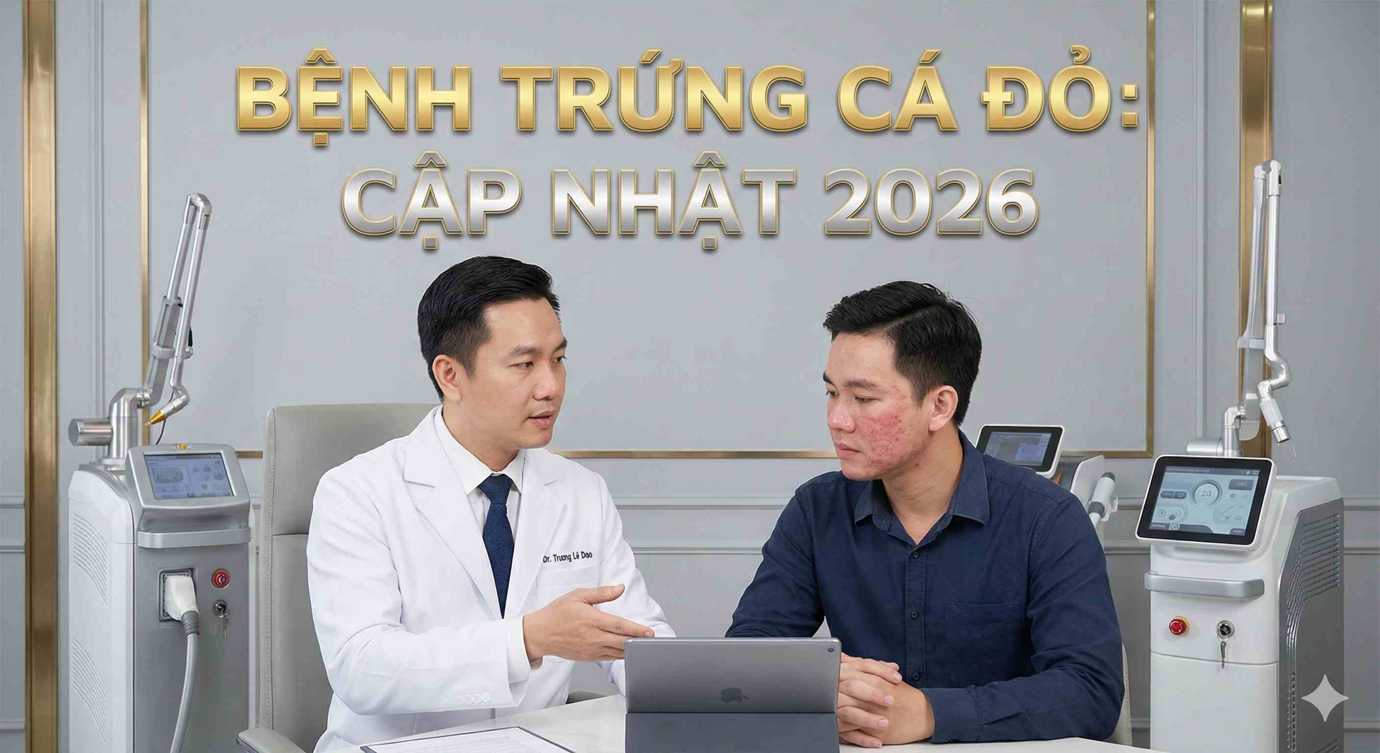 Cẩm Nang Toàn Tập Về Bệnh Trứng Cá Đỏ & Điều Trị Rosacea 2026