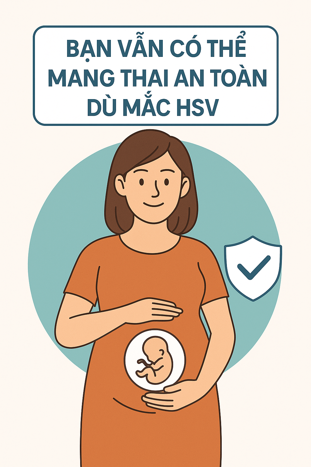 Bạn vẫn có thể mang thai an toàn dù mắc HSV