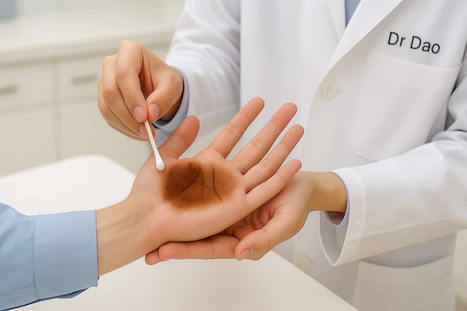 Chẩn đo&aacute;n tăng tiết mồ h&ocirc;i