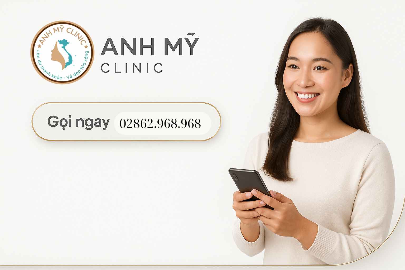 Banner đặt lịch kh&aacute;m vi&ecirc;m &acirc;m đạo tại Anh Mỹ Clinic
