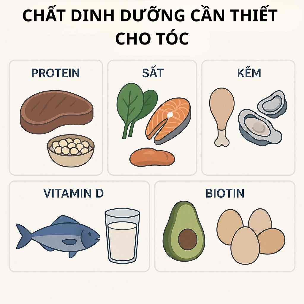 dinh-duong-ho-tro-moc-toc.jpg Infographic dinh dưỡng giúp tóc khỏe mạnh (protein, sắt, kẽm, biotin).