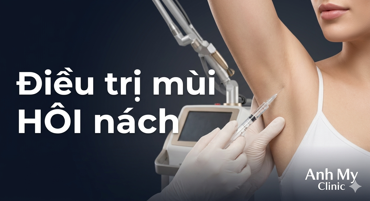Điều Trị Hôi Nách Hiệu Quả | Anh Mỹ Clinic Da Liễu TP.HCM