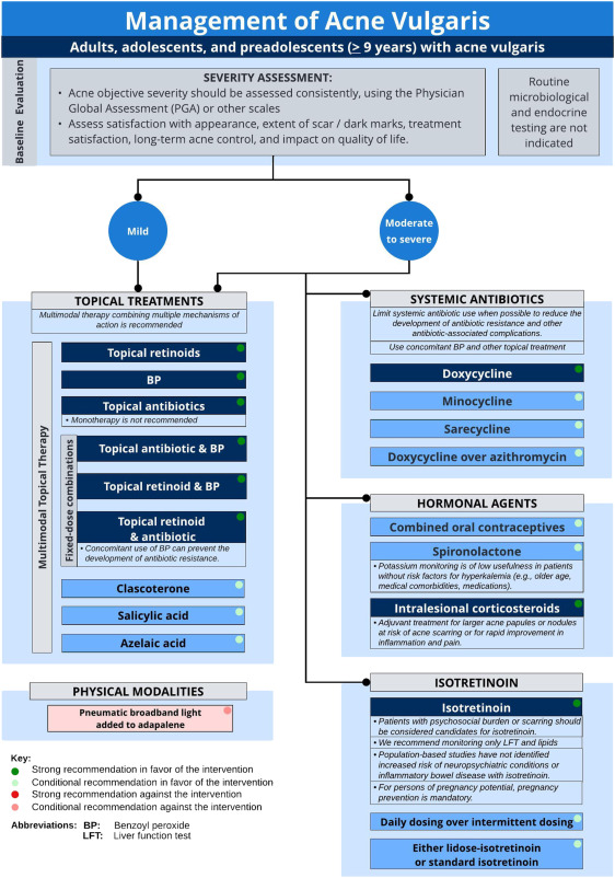 AAD Acne guidline 2024