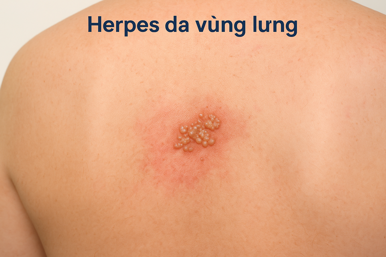 Herpes da vùng lưng
