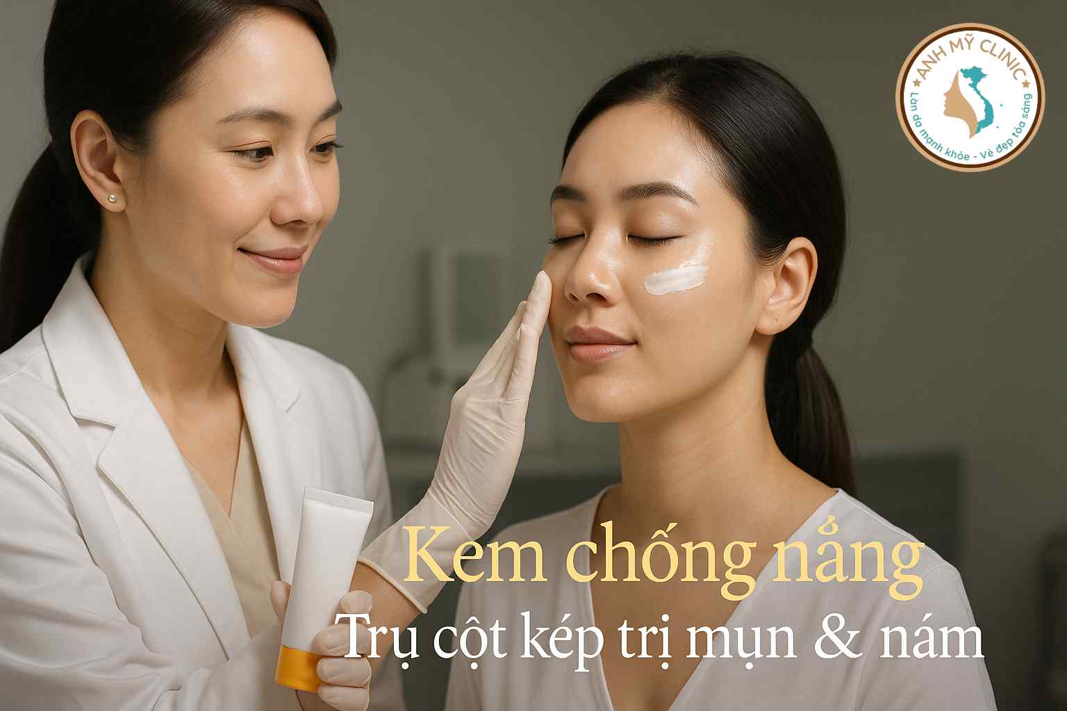 Kem chống nắng trong điều trị mụn & nám – BS Trương Lê Đạo