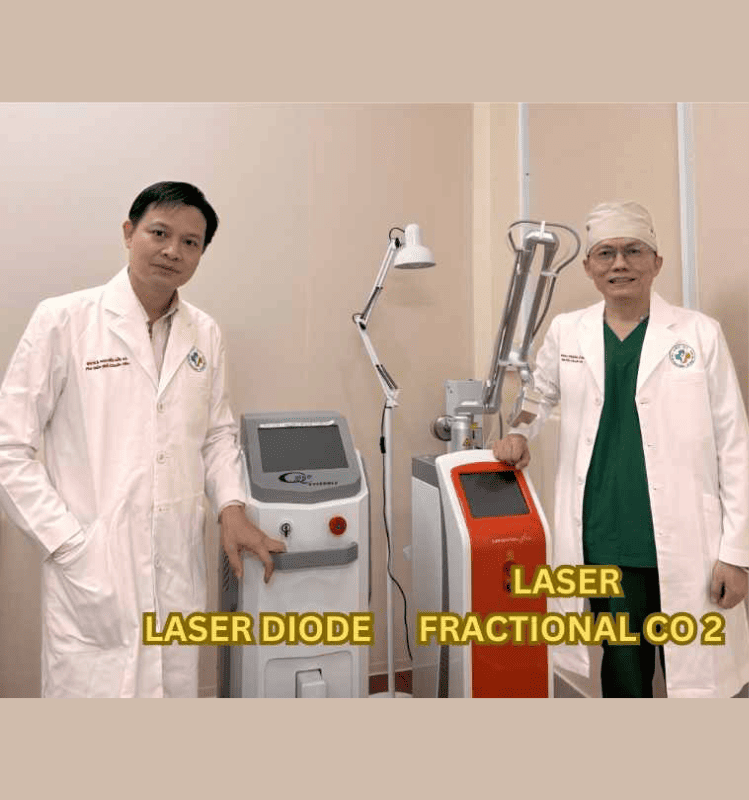 Laser diode triệt lông, IPL chữa mụn, triệt lông