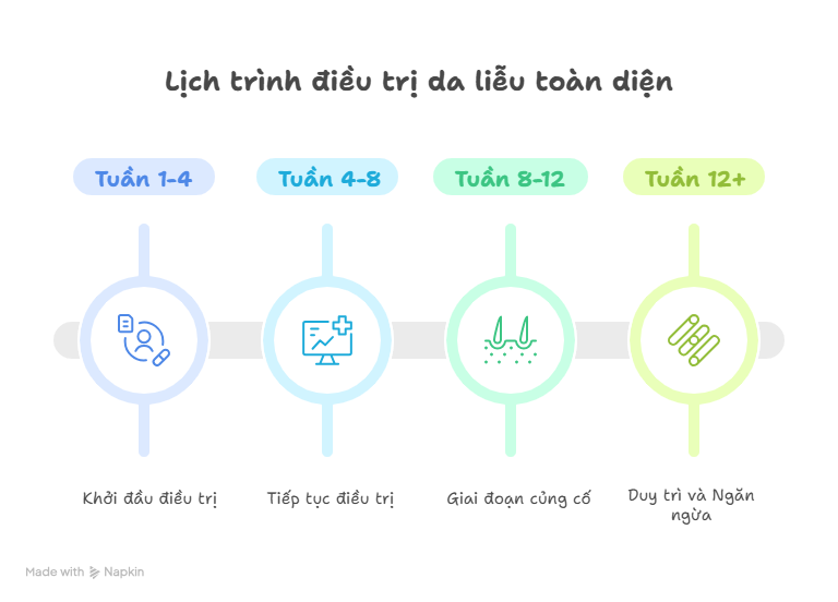 Lịch trình điều trị toàn diện
