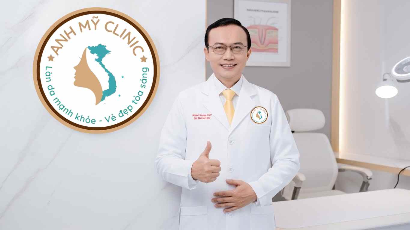 Bác sĩ CKII Trương Lê Đạo cam kết đồng hành cùng khách hàng tại Phòng Khám Da Liễu Anh Mỹ.