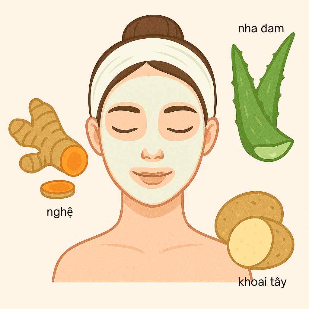 Mặt nạ trị nám tự nhiên