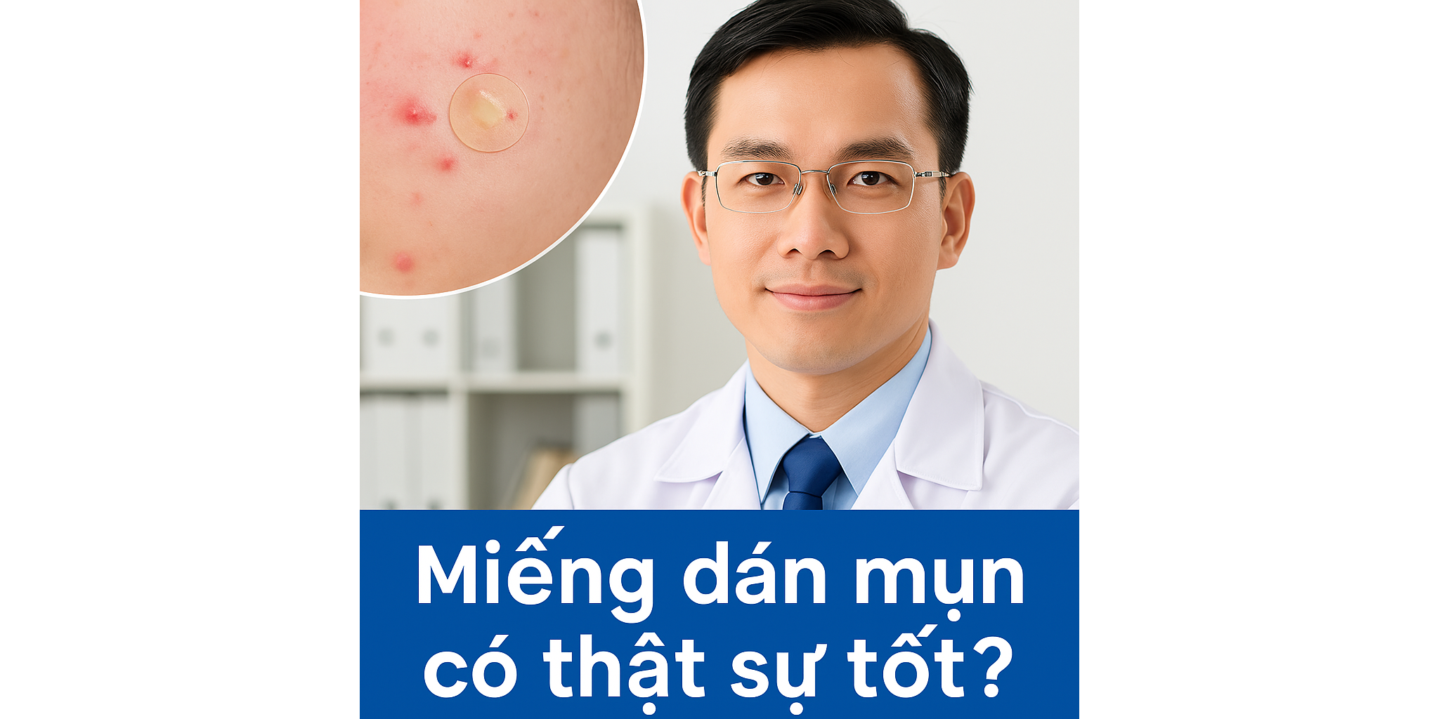 Chữa mụn trứng cá hiệu quả bằng miếng dán hydrocolloid tại TP.HCM