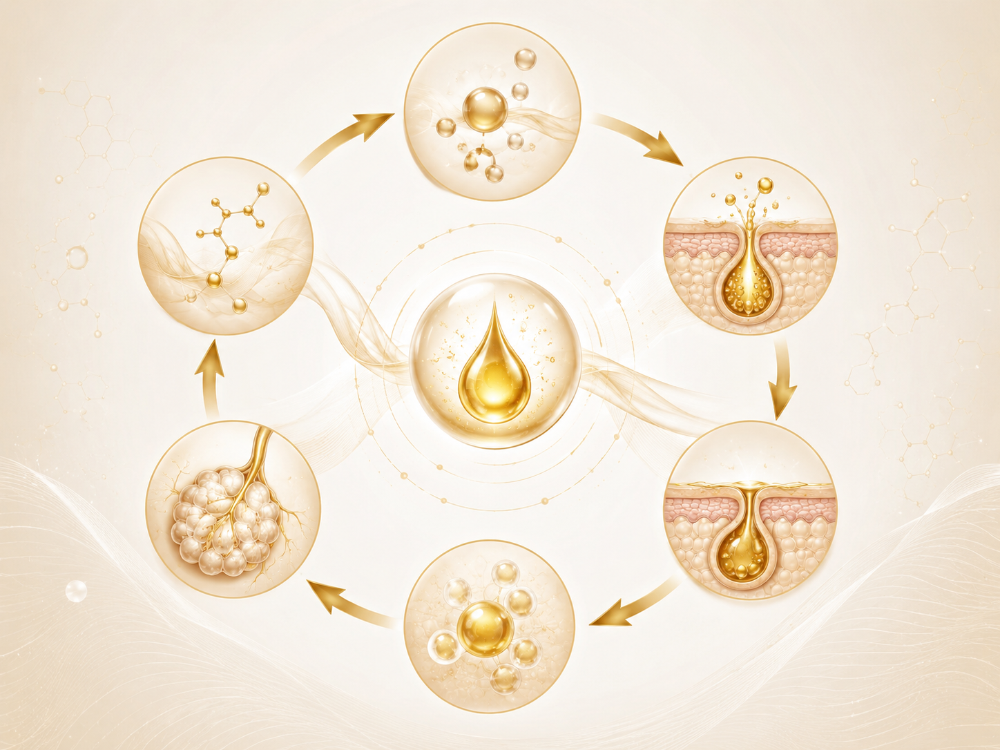 Cơ chế nội tiết tố androgen ảnh hưởng đến tuyến b&atilde; nhờn g&acirc;y mụn nội tiết ở phụ nữ