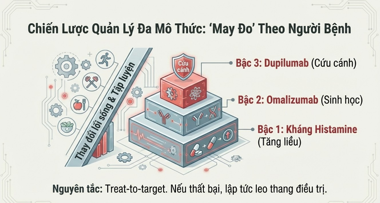 Infographic m&ocirc; tả Chiến lược quản l&yacute; đa m&ocirc; thức 