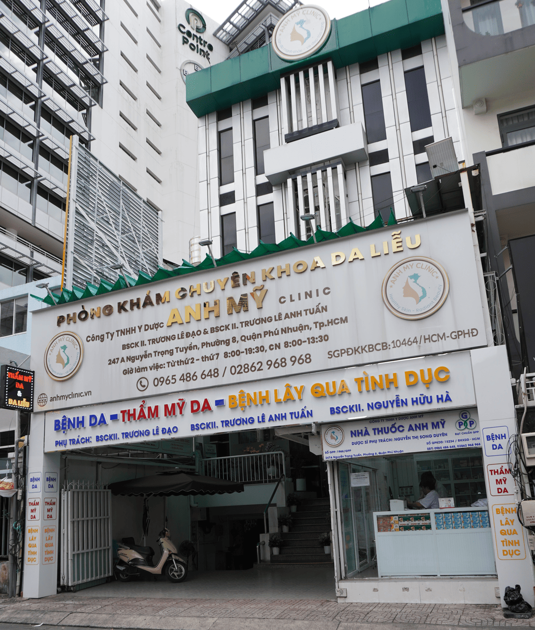 Ph&ograve;ng Kh&aacute;m Da Liễu Anh Mỹ Clinic