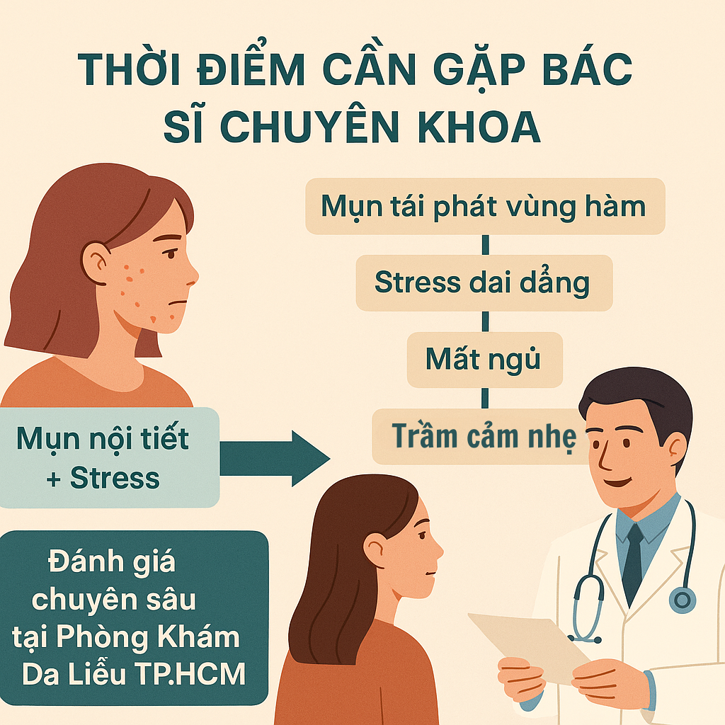 Thời điểm cần gặp bác sĩ da liễu