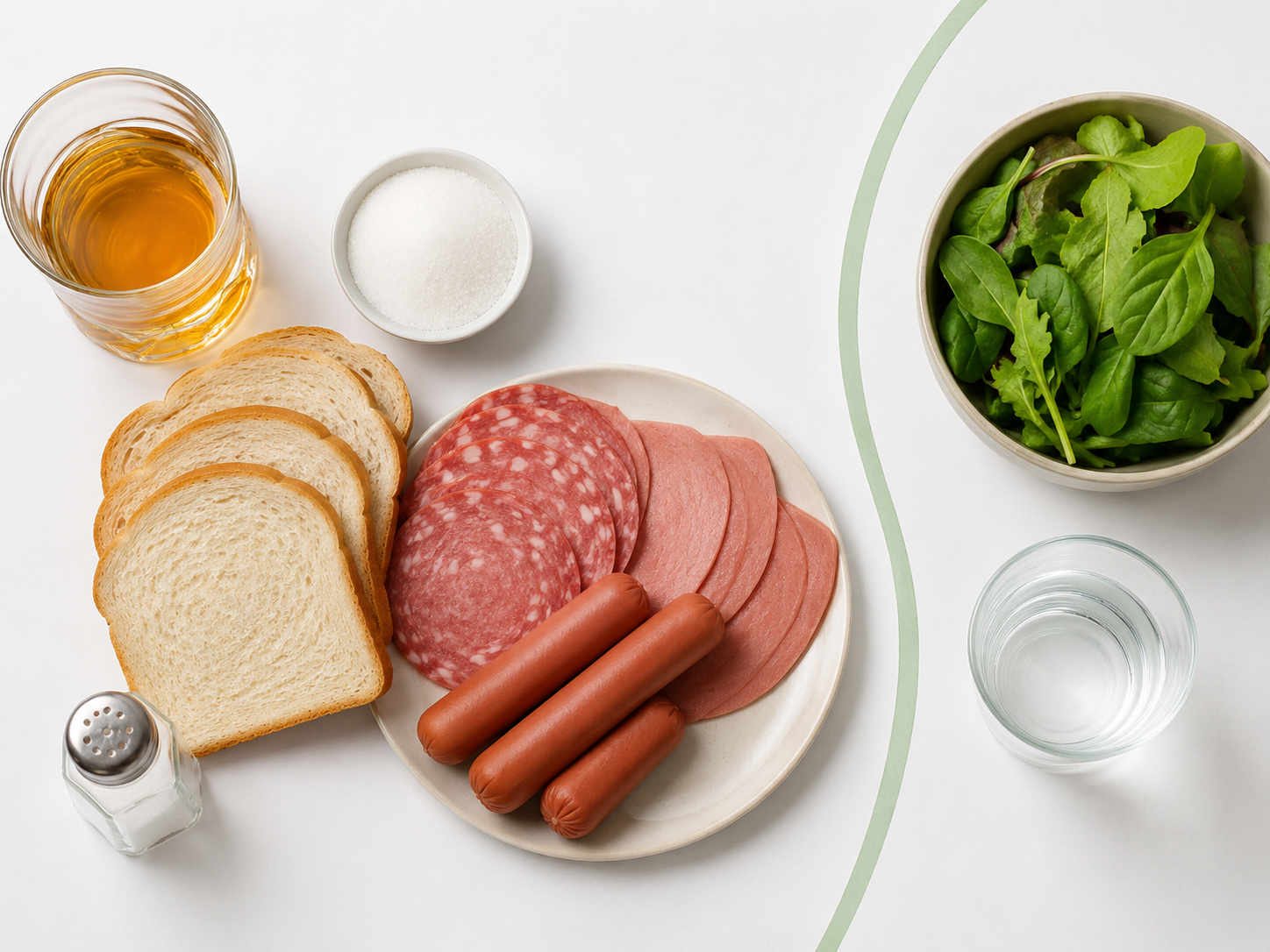 Thực phẩm l&agrave;m nặng vảy nến cần hạn chế &mdash; rượu bia, đường tinh chế, thịt đỏ v&agrave; muối natri cao