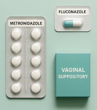 C&aacute;c thuốc điều trị vi&ecirc;m &acirc;m đạo đường uống & đặt