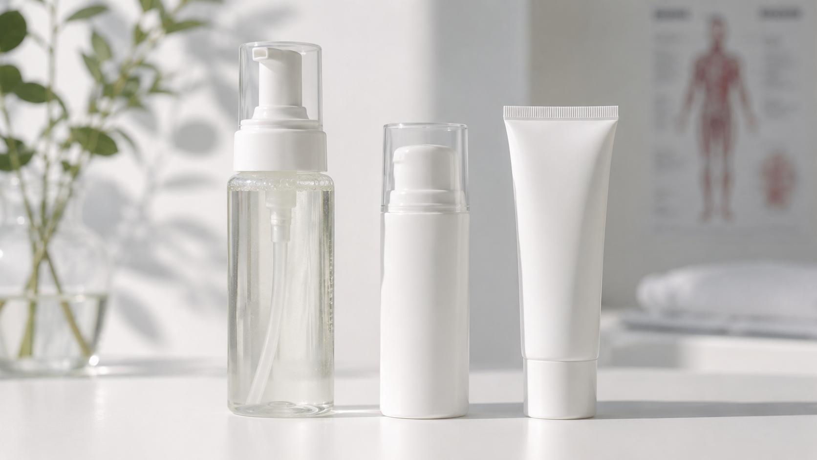 Quy tr&igrave;nh skincare an to&agrave;n cho trẻ em gồm 3 bước: sữa rửa mặt, dưỡng ẩm v&agrave; kem chống nắng