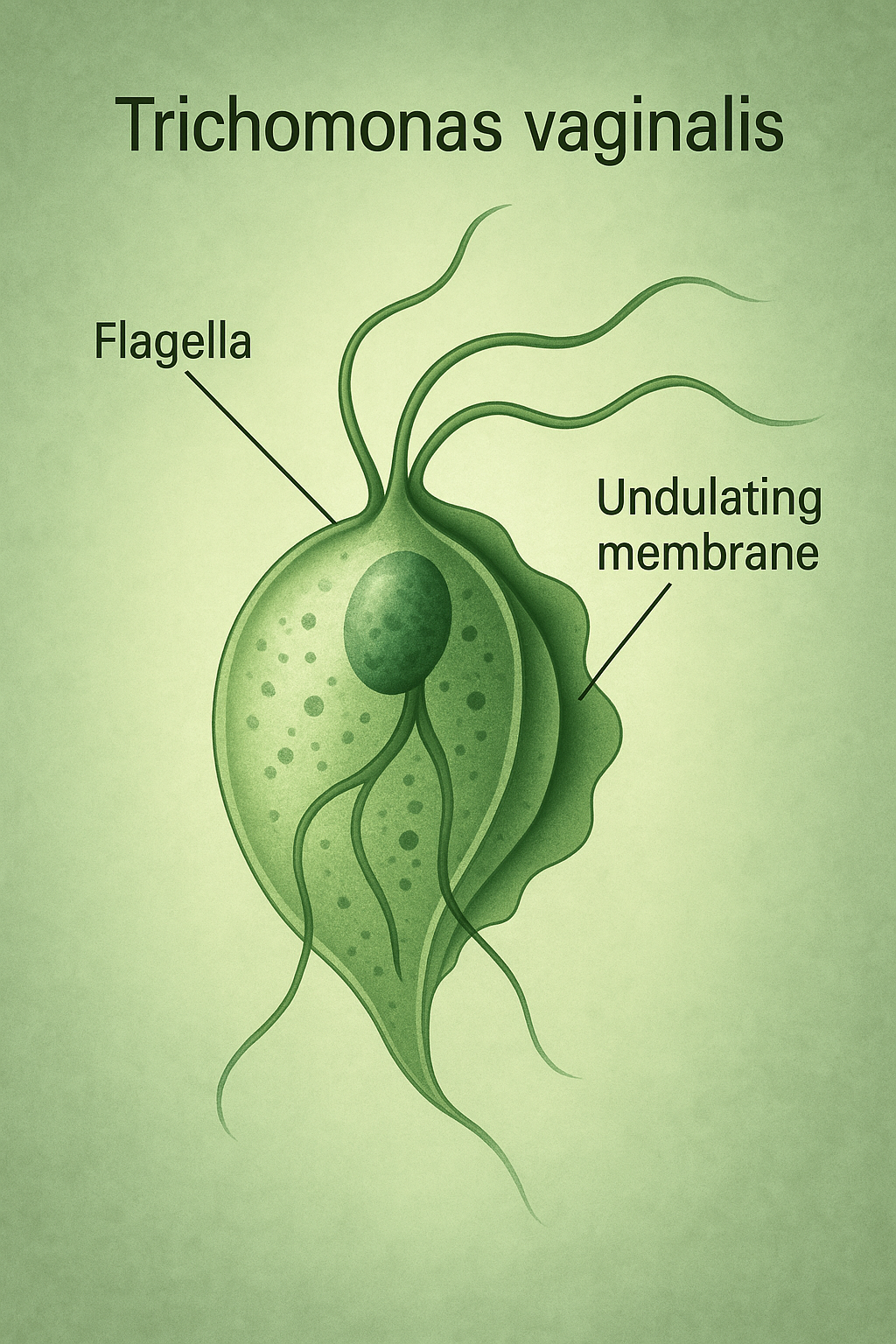 K&yacute; sinh tr&ugrave;ng Trichomonas vaginalis 