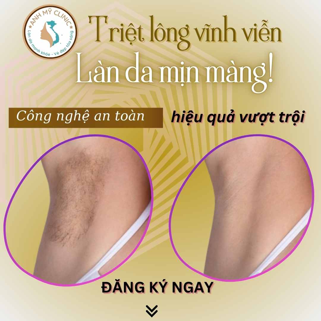 Trước và Sau Triệt Lông | Hiệu Quả Vượt Trội tại Anh Mỹ Clinic