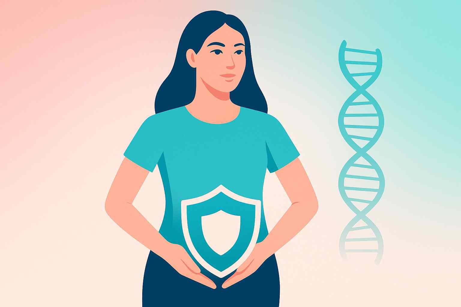 Người phụ nữ tự tin, bảo vệ sức khỏe v&ugrave;ng k&iacute;n