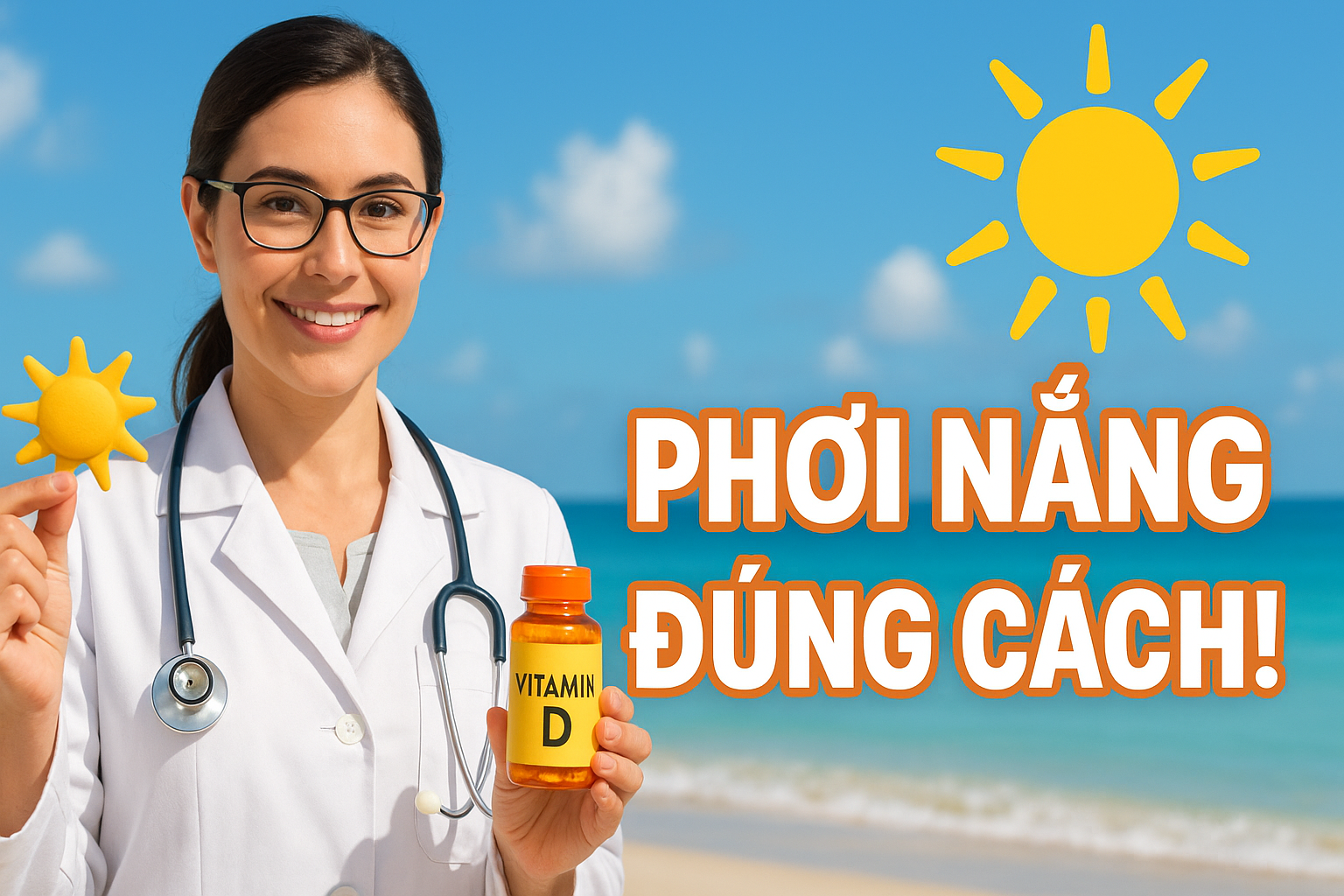 Vitamin D & Phơi Nắng An Toàn: Bí Quyết Từ Chuyên Gia Da Liễu