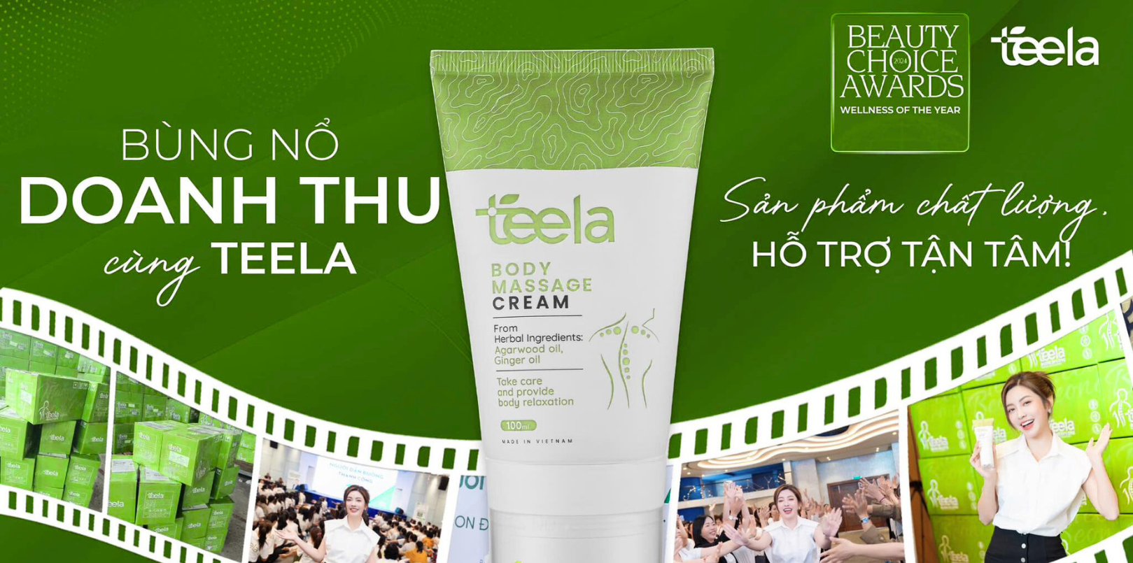 cơ hội kinh doanh cùng teela