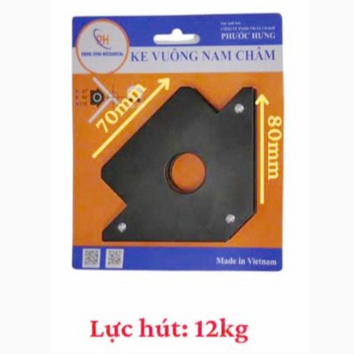 NAM CHÂM KE GÓC VUÔNG