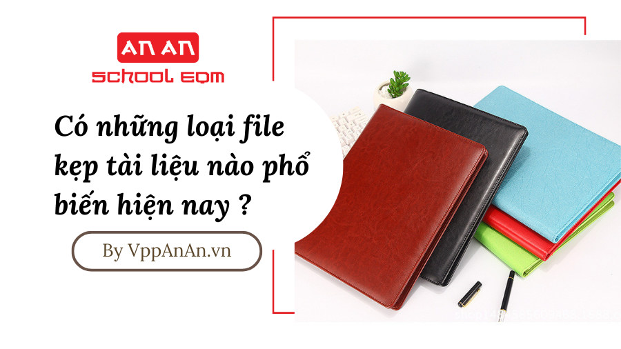 Có những loại file kẹp tài liệu nào phổ biến hiện nay?