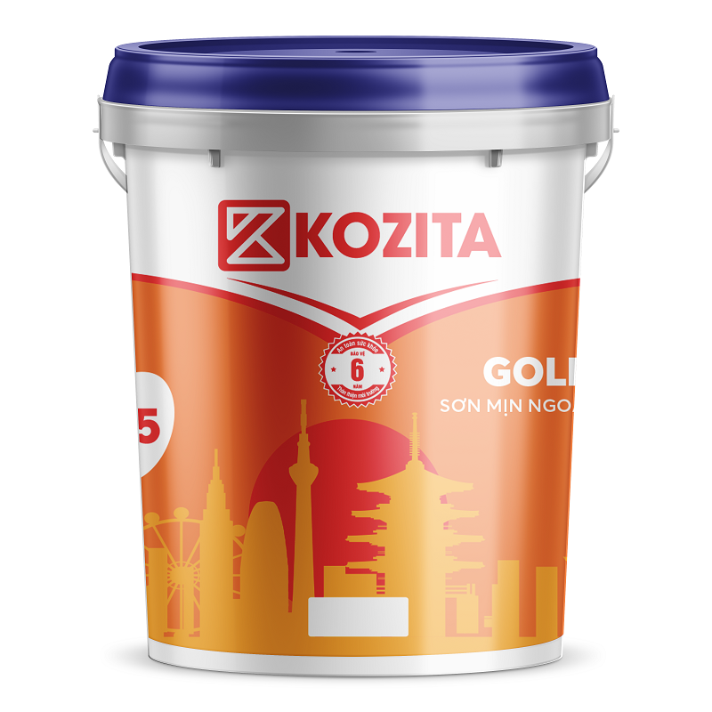 GOLD EXT- EK5 : Sơn Mịn ngoại thất cao cấp