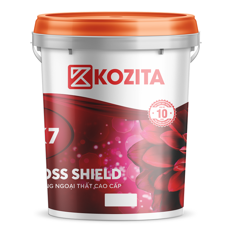 CROSS SHIELD- EK7: Sơn Bóng ngoại thất cao cấp