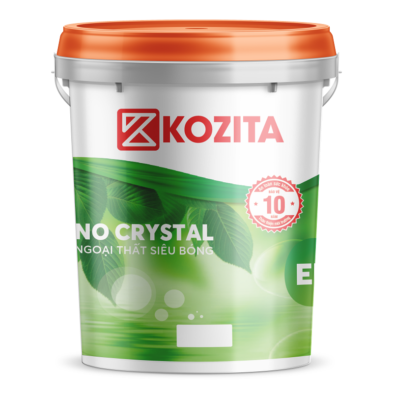 NANO CRYSTAL- EK8 : Sơn Siêu Bóng ngoại thất Nano