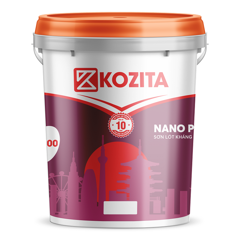 NANO PRIMEREXT- LK5000: Sơn Lót kháng kiềm ngoại thất Nano