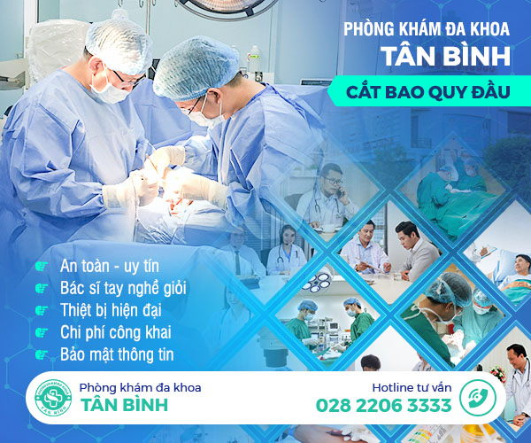 Địa chỉ cắt bao quy đầu uy tín cho nam giới quận 7