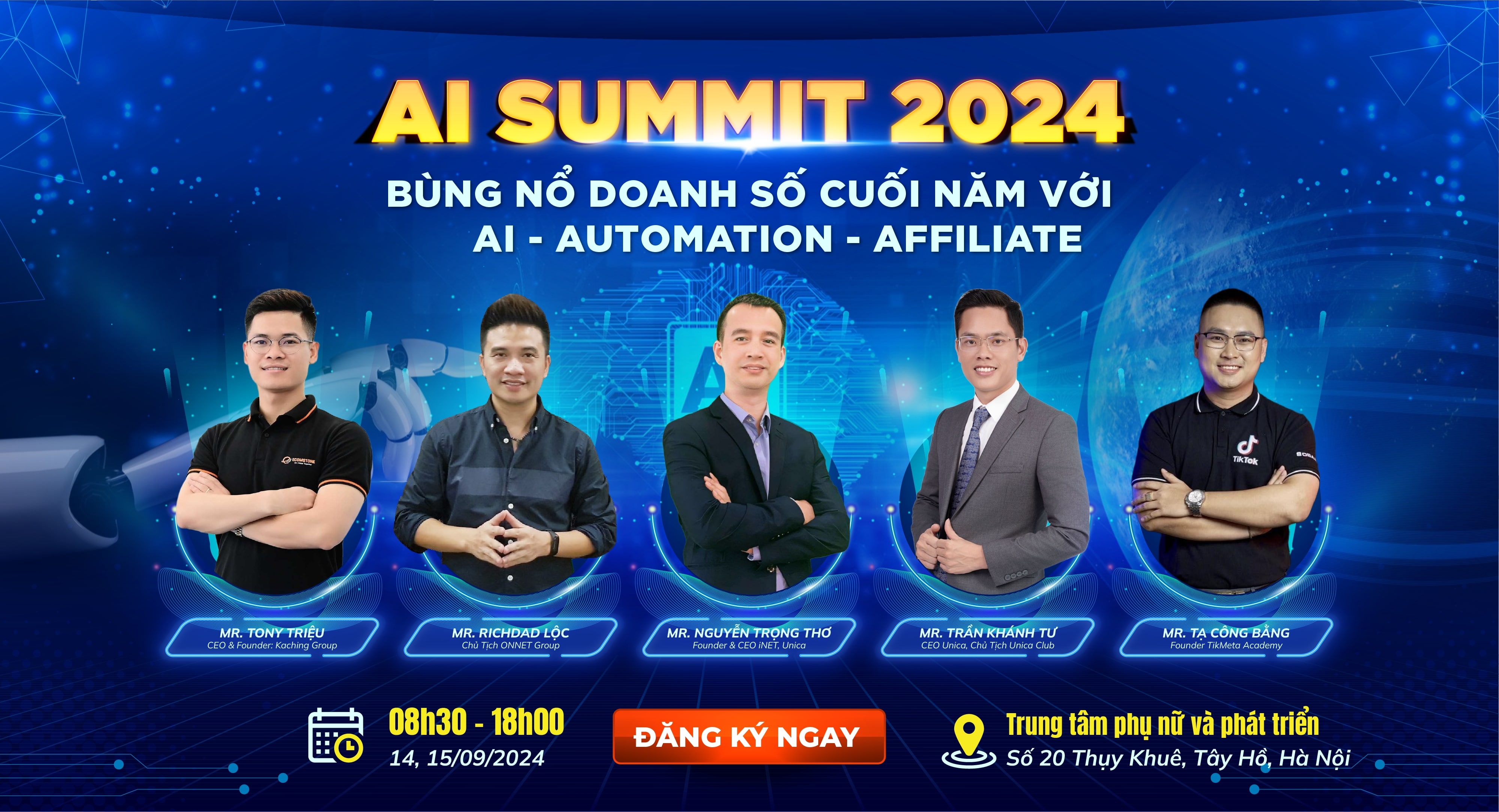 AI SUMMIT - Vé VIP