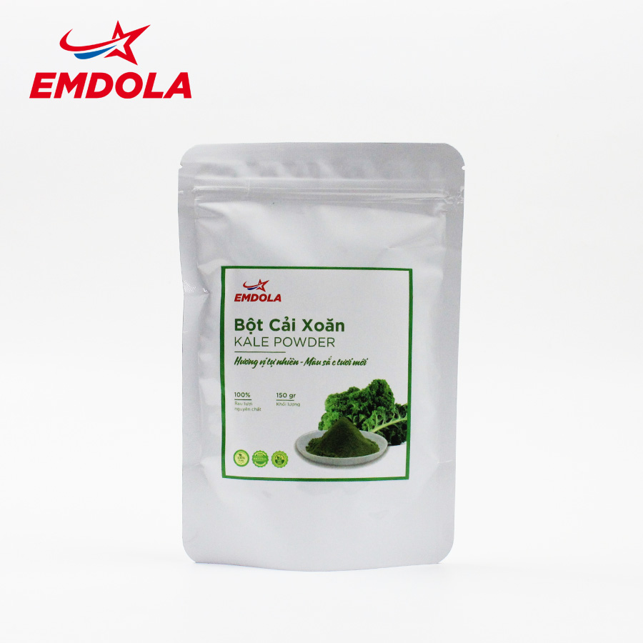 Bột cải Kale sấy lạnh Emdola - 150 gr