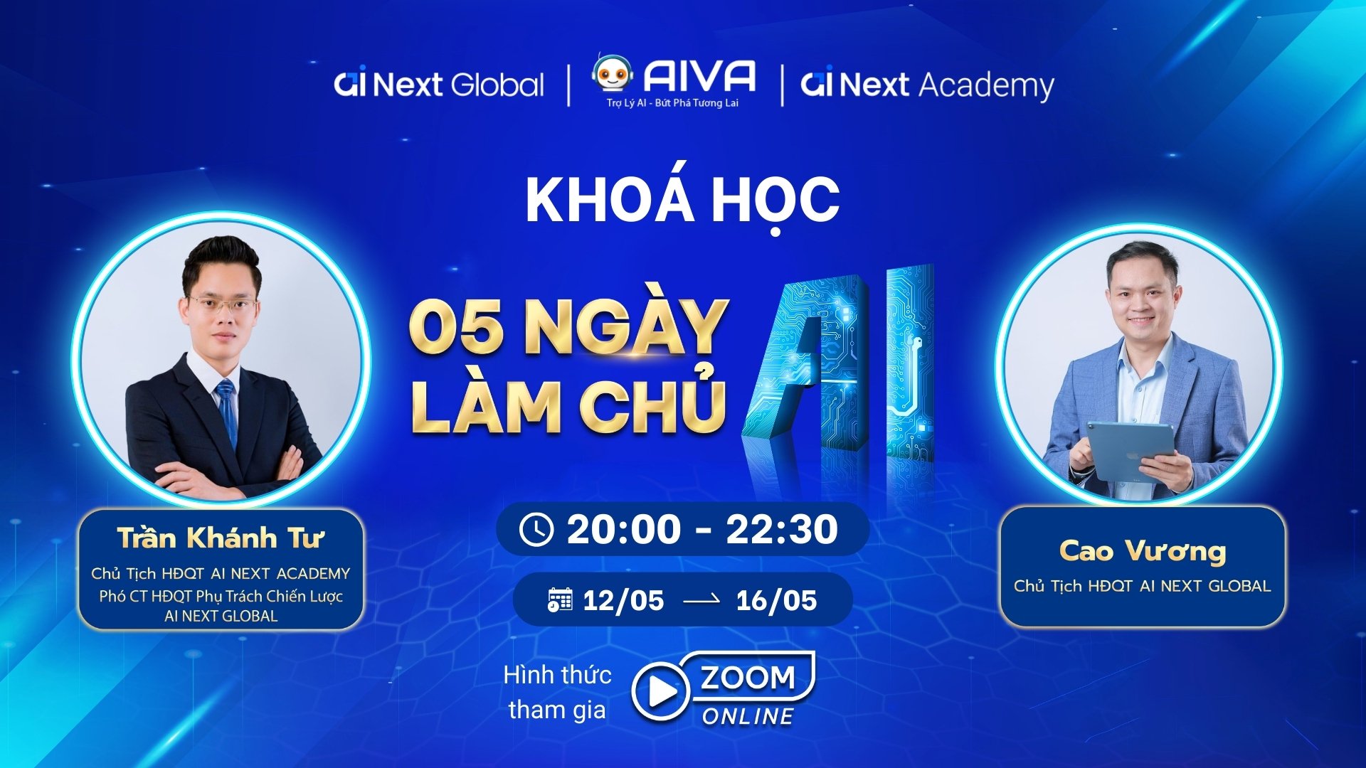 Đăng kí khóa 5 ngày làm chủ AI K4