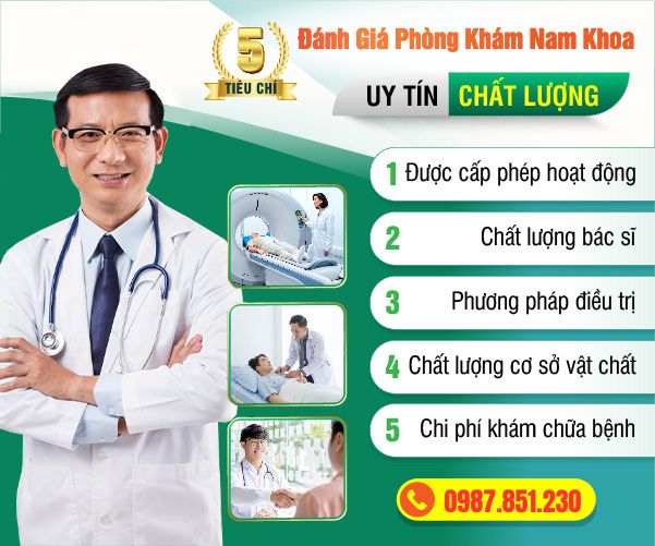 Tiêu chí chọn phòng khám nam khoa Cần Thơ