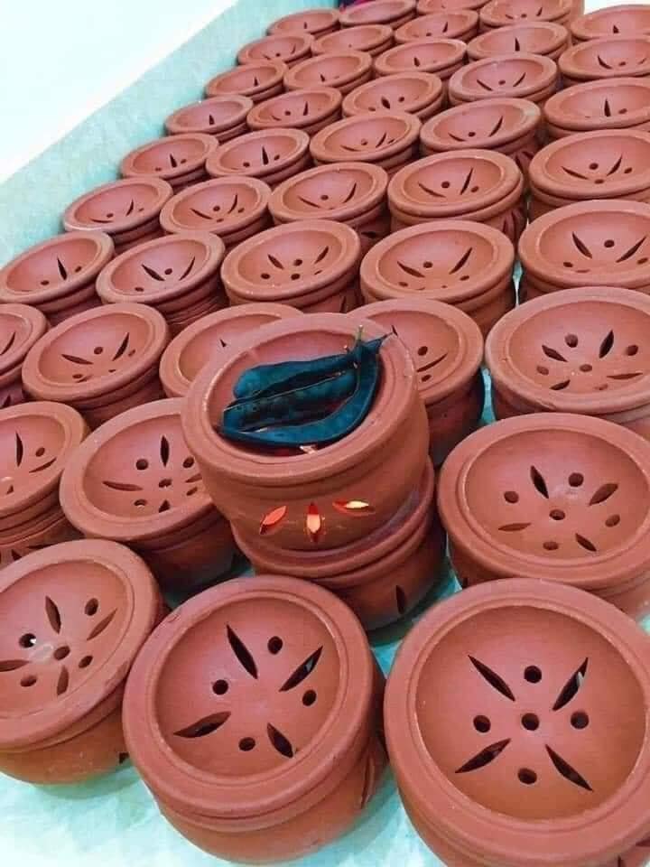 Bếp xông nhà đất sét